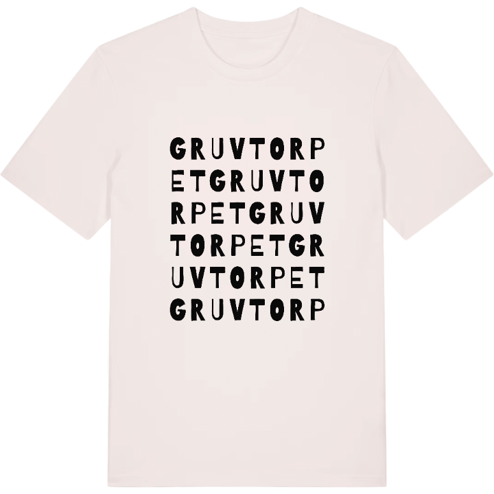Gruvtorpet ordlek t-shirt – t-shirt från PinShirt