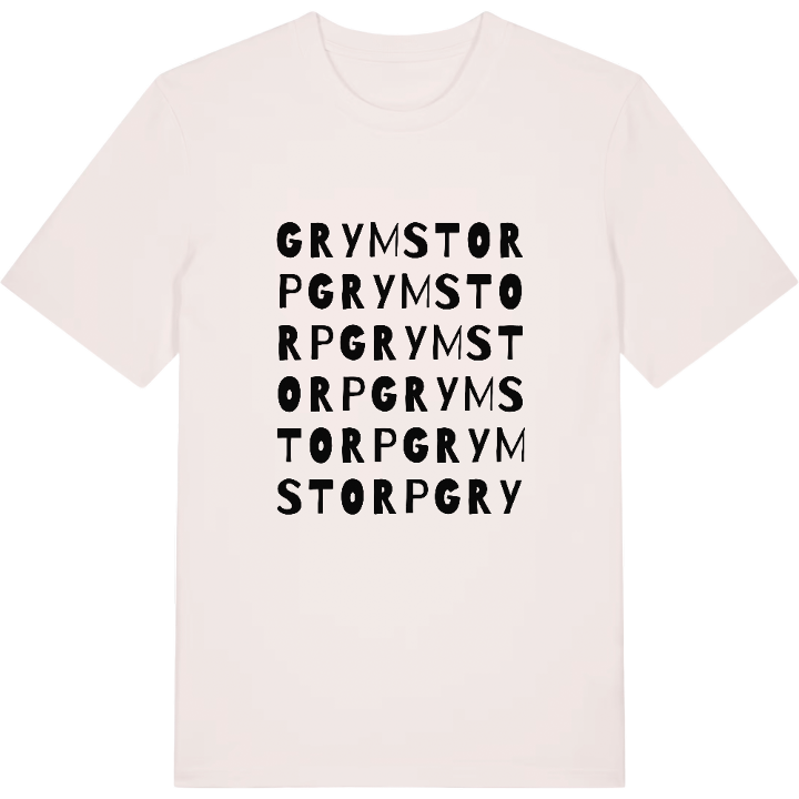 Grymstorp ordlek t-shirt – t-shirt från PinShirt