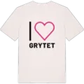 Jag älskar Grytet t-shirt stort tryck