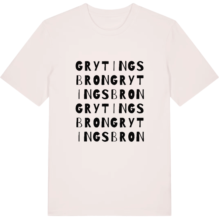 Grytingsbron ordlek t-shirt – t-shirt från PinShirt