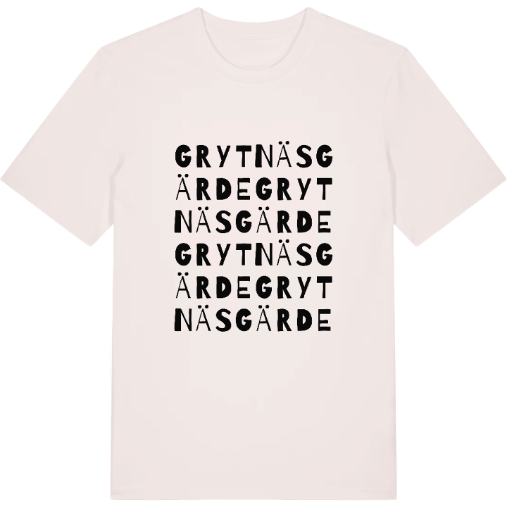 Grytnäs gärde ordlek t-shirt – t-shirt från PinShirt