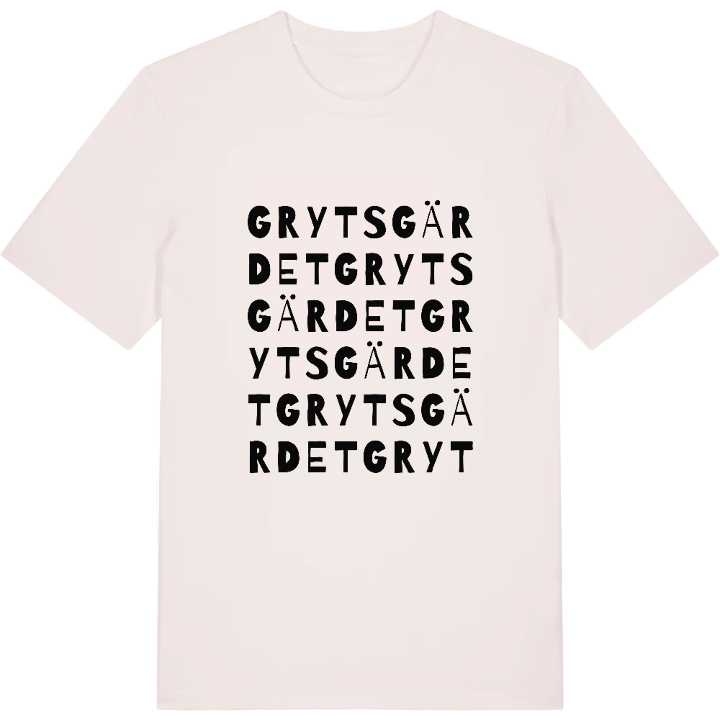 Grytsgärdet ordlek t-shirt – t-shirt från PinShirt