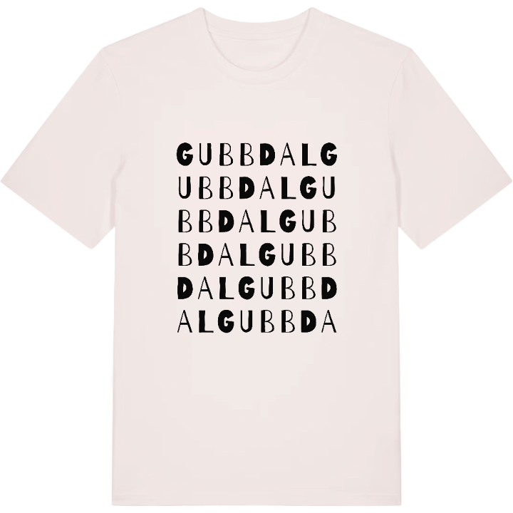 Gubbdal ordlek t-shirt – t-shirt från PinShirt