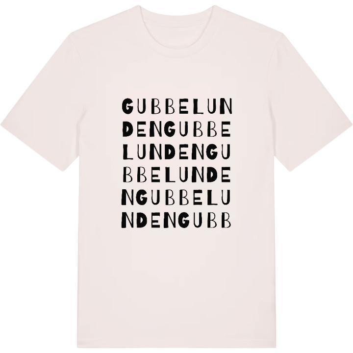 Gubbelunden ordlek t-shirt – t-shirt från PinShirt