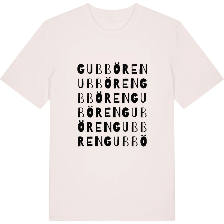 Gubbören ordlek t-shirt – t-shirt från PinShirt