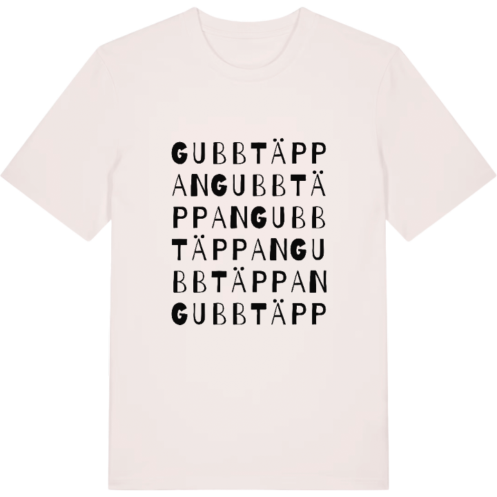 Gubbtäppan ordlek t-shirt – t-shirt från PinShirt