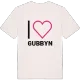 Jag älskar Gubbyn t-shirt stort tryck
