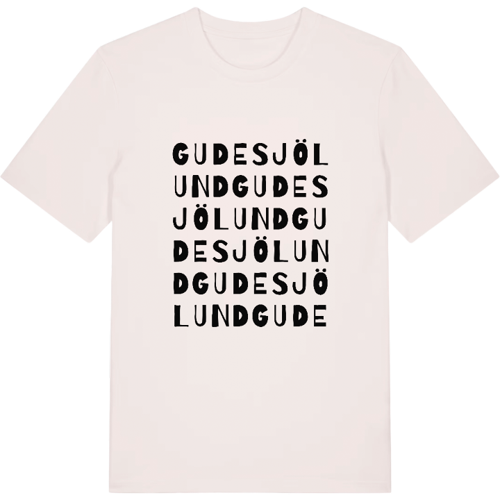 Gudesjölund ordlek t-shirt – t-shirt från PinShirt