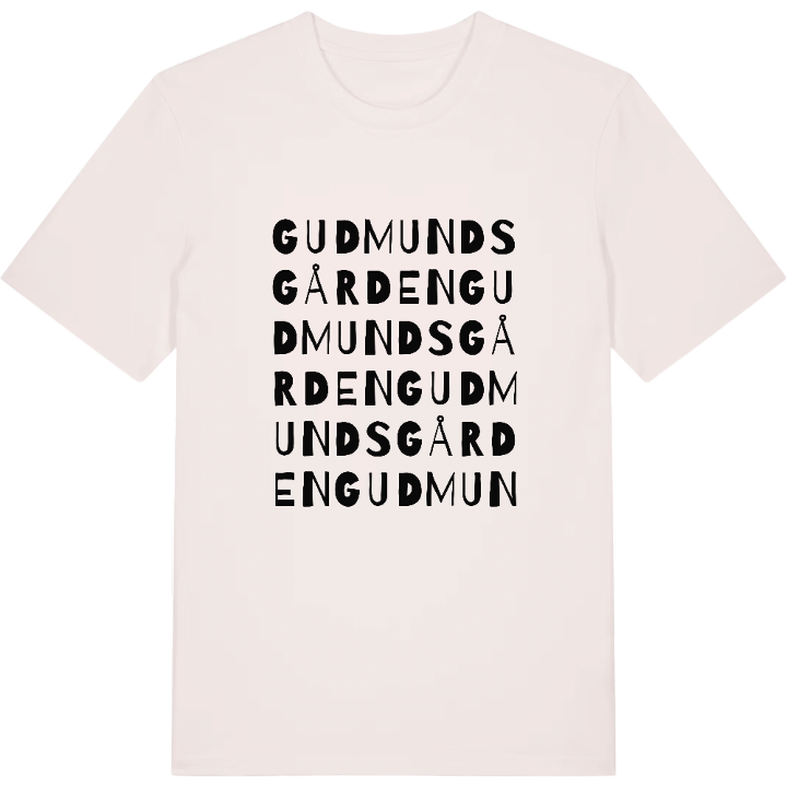Gudmundsgården ordlek t-shirt – t-shirt från PinShirt
