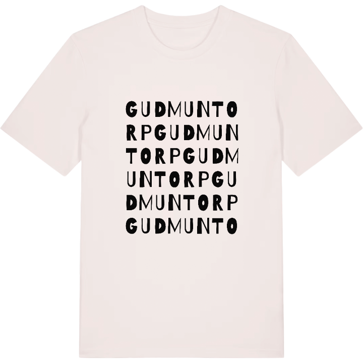 Gudmuntorp ordlek t-shirt – t-shirt från PinShirt