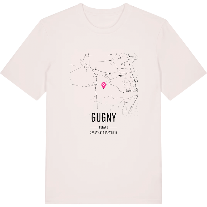 Gugny karta t-shirt – t-shirt från PinShirt