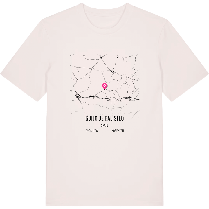 Guijo de Galisteo karta t-shirt – t-shirt från PinShirt