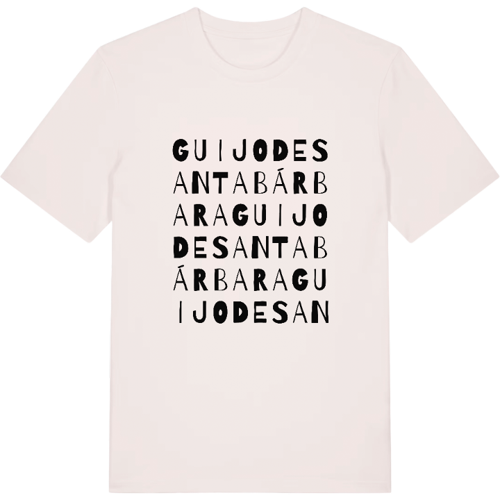 Guijo de Santa Bárbara ordlek t-shirt – t-shirt från PinShirt