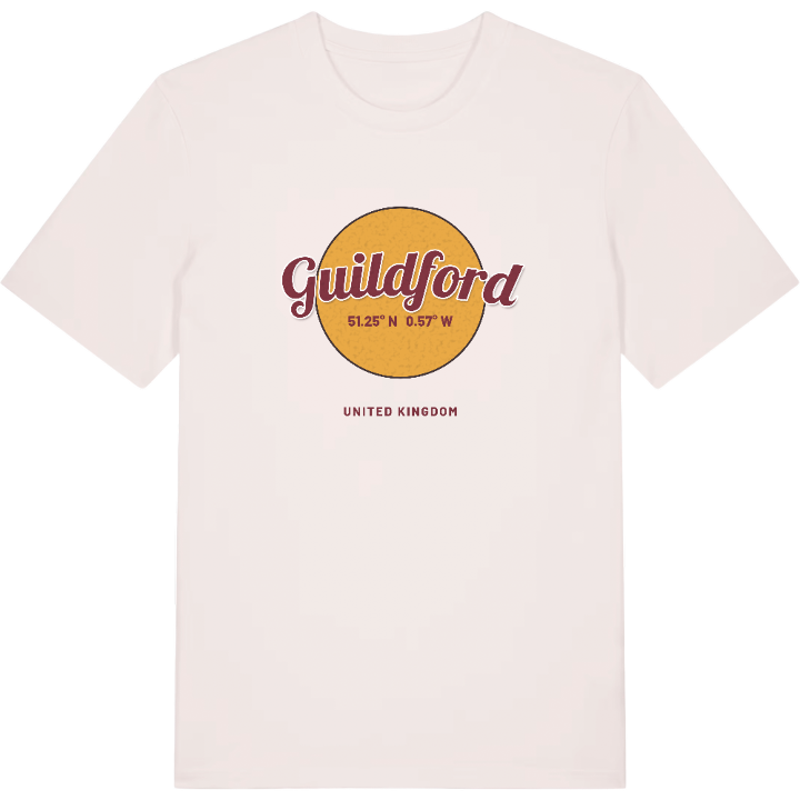 Guildford cirkel t-shirt – t-shirt från PinShirt
