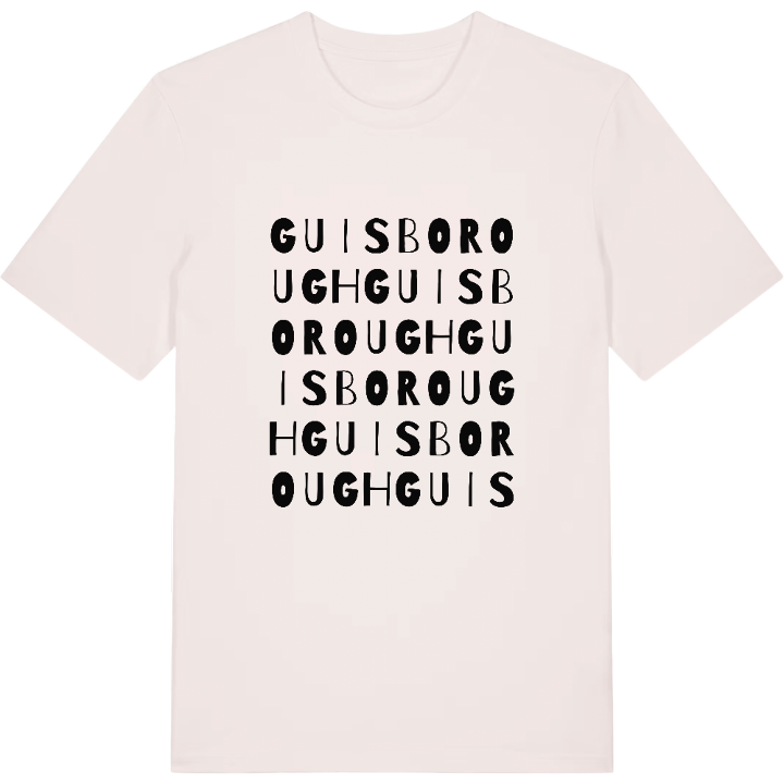 Guisborough ordlek t-shirt – t-shirt från PinShirt