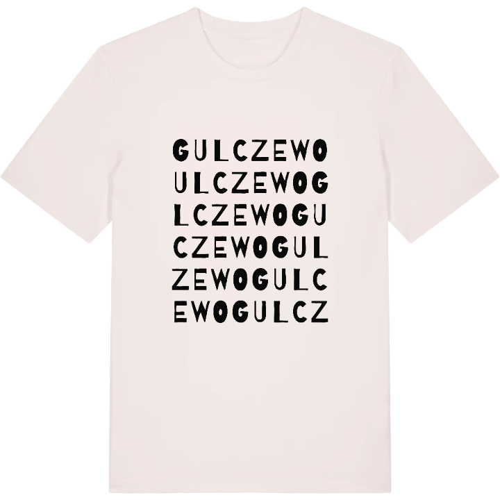 Gulczewo ordlek t-shirt – t-shirt från PinShirt
