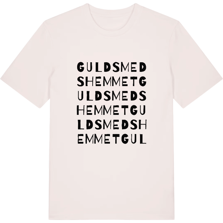 Guldsmedshemmet ordlek t-shirt – t-shirt från PinShirt