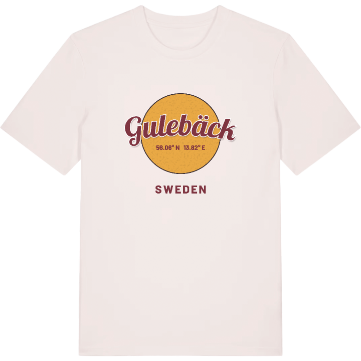 Gulebäck cirkel t-shirt – t-shirt från PinShirt