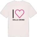 Jag älskar Gulla grind t-shirt stort tryck