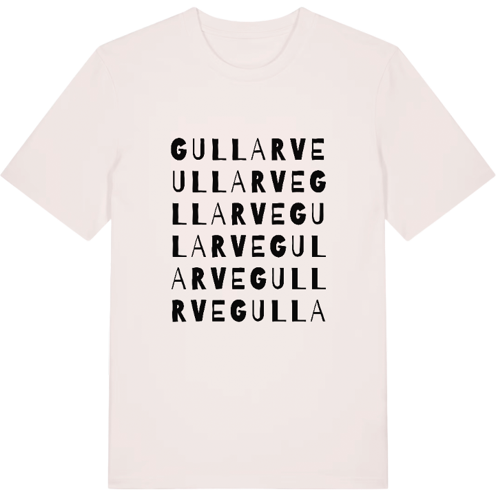 Gullarve ordlek t-shirt – t-shirt från PinShirt