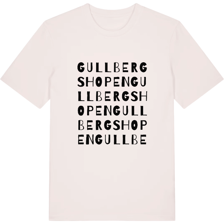 Gullbergshopen ordlek t-shirt – t-shirt från PinShirt