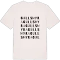 Gullsmyra ordlek t-shirt