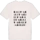 Gullvik ordlek t-shirt