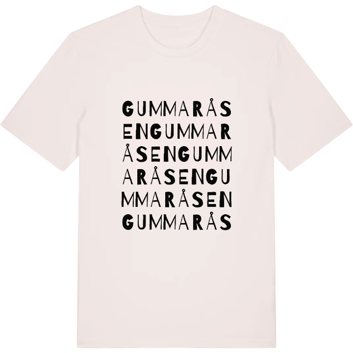 Gummaråsen ordlek t-shirt – t-shirt från PinShirt