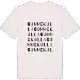 Gummekulla ordlek t-shirt