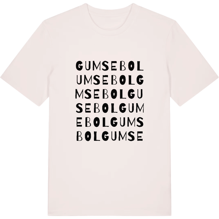 Gumsebol ordlek t-shirt – t-shirt från PinShirt