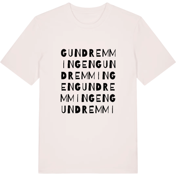 Gundremmingen ordlek t-shirt – t-shirt från PinShirt