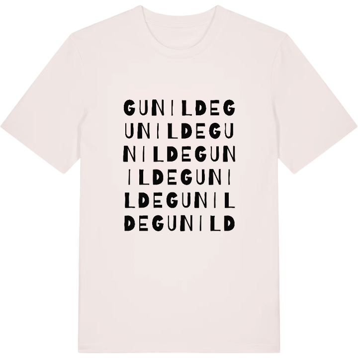 Gunilde ordlek t-shirt – t-shirt från PinShirt