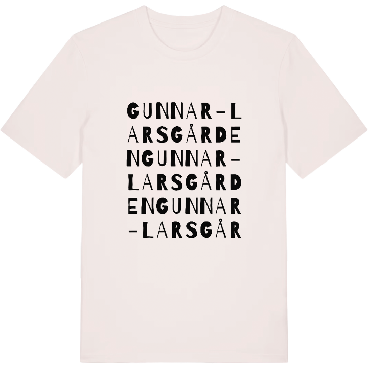 Gunnar-Larsgården ordlek t-shirt – t-shirt från PinShirt