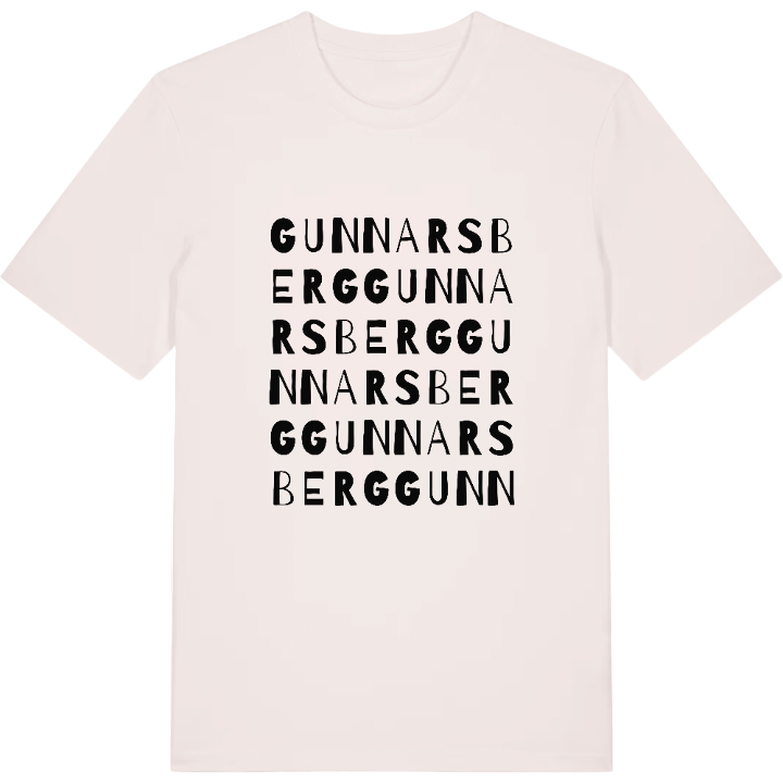 Gunnarsberg ordlek t-shirt – t-shirt från PinShirt