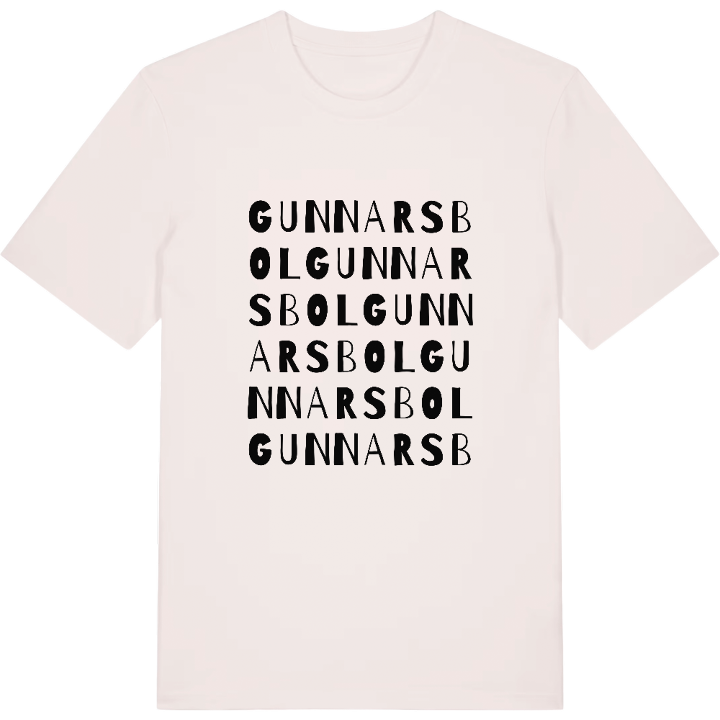 Gunnarsbol ordlek t-shirt – t-shirt från PinShirt