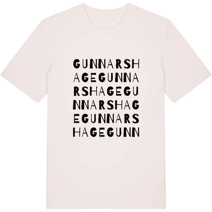 Gunnarshage ordlek t-shirt – t-shirt från PinShirt