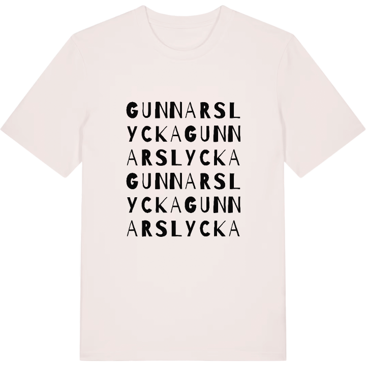 Gunnarslycka ordlek t-shirt – t-shirt från PinShirt