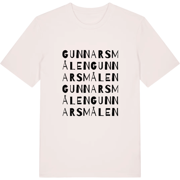 Gunnarsmålen ordlek t-shirt – t-shirt från PinShirt