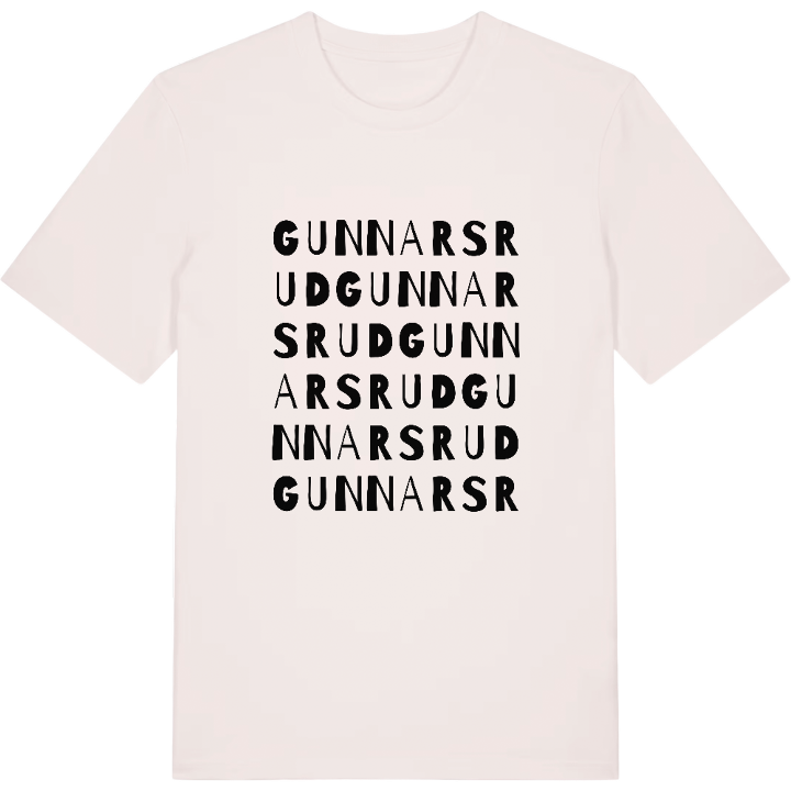 Gunnarsrud ordlek t-shirt – t-shirt från PinShirt