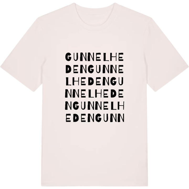Gunnelheden ordlek t-shirt – t-shirt från PinShirt