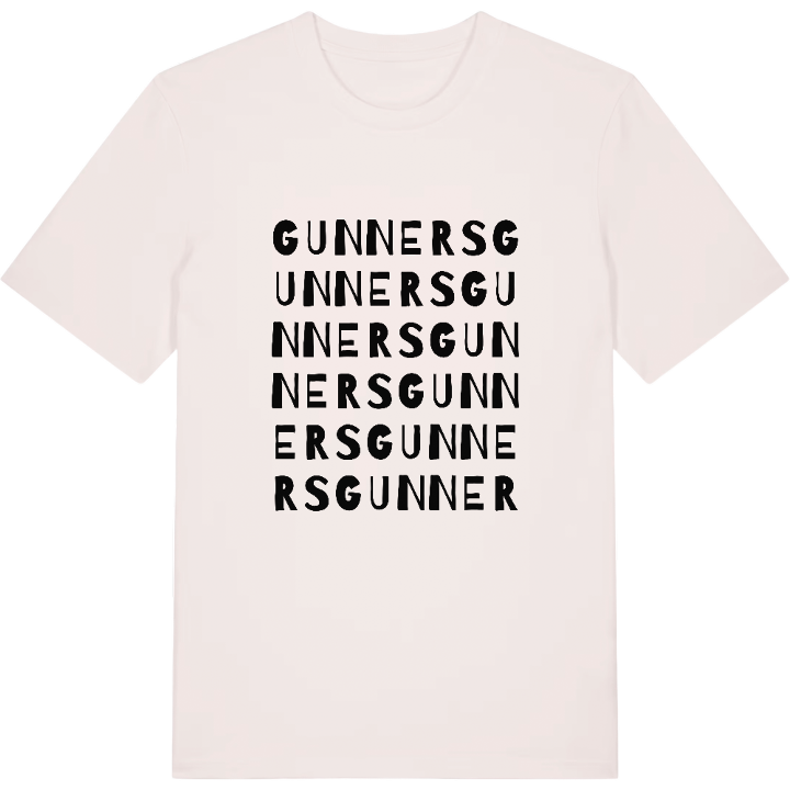 Gunners ordlek t-shirt – t-shirt från PinShirt