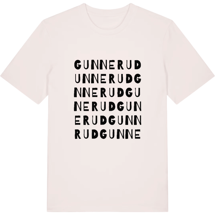 Gunnerud ordlek t-shirt – t-shirt från PinShirt