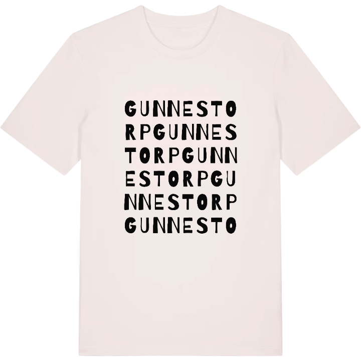 Gunnestorp ordlek t-shirt – t-shirt från PinShirt