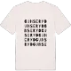 Gunseryd ordlek t-shirt