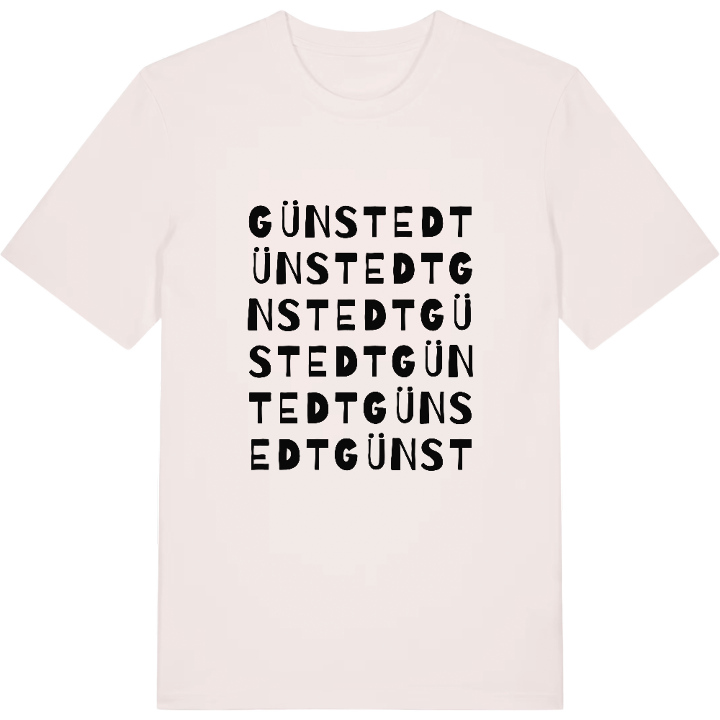 Günstedt ordlek t-shirt – t-shirt från PinShirt