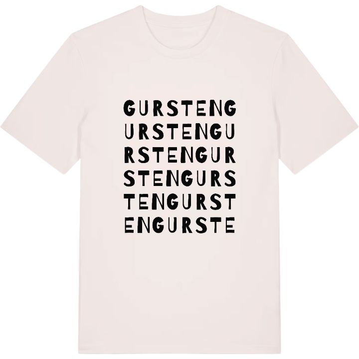 Gursten ordlek t-shirt – t-shirt från PinShirt