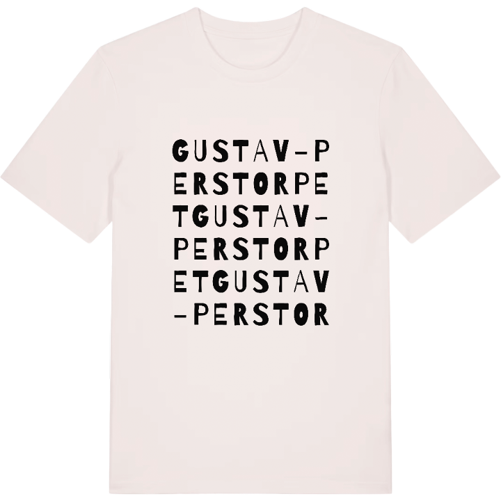 Gustav-Perstorpet ordlek t-shirt – t-shirt från PinShirt