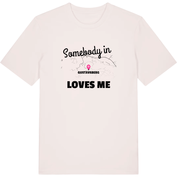 Någon i Gustavsberg älskar mig t-shirt – t-shirt från PinShirt