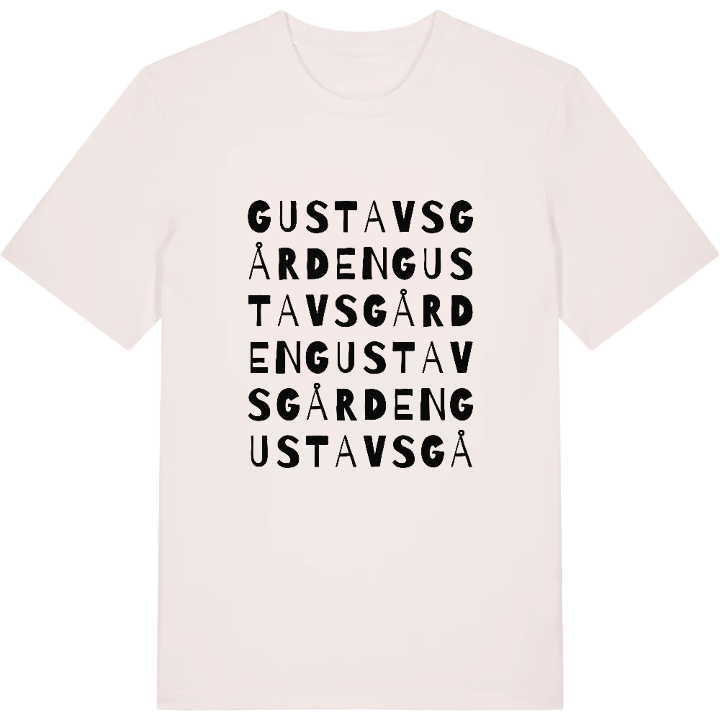 Gustavsgården ordlek t-shirt – t-shirt från PinShirt