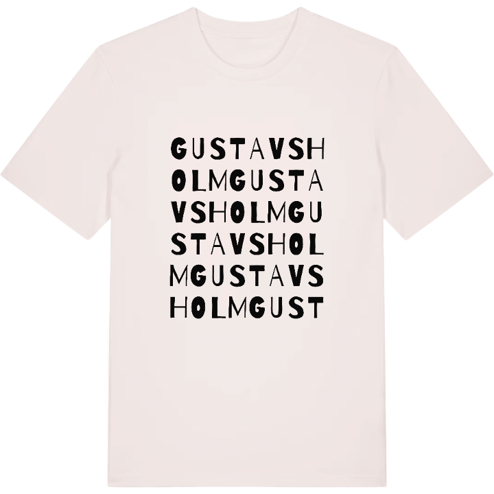 Gustavsholm ordlek t-shirt – t-shirt från PinShirt